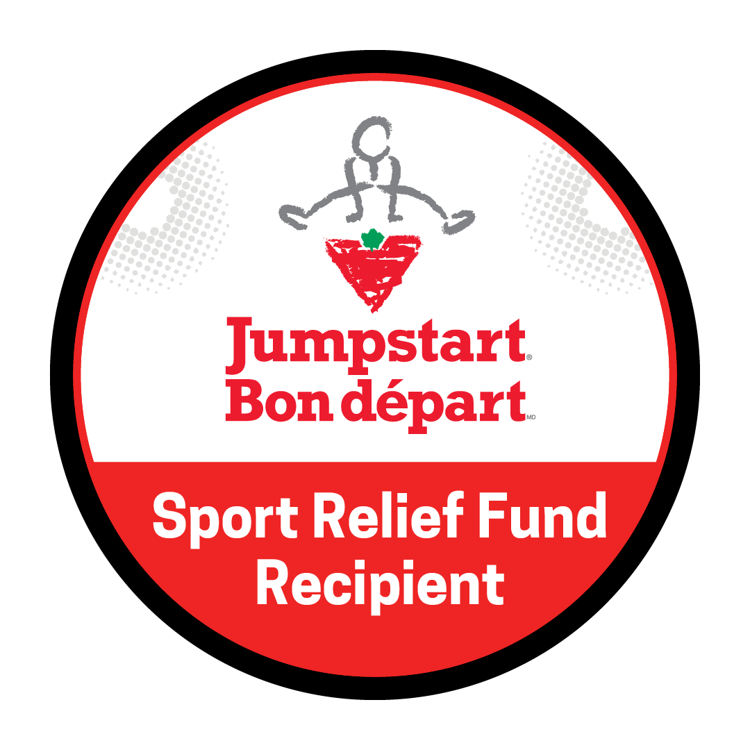 SRF Badge_En-01 Along with Jumpstart, we understand the role sport plays in the health and well-being of kids and their families and are doing everything possible to help community sports continue.