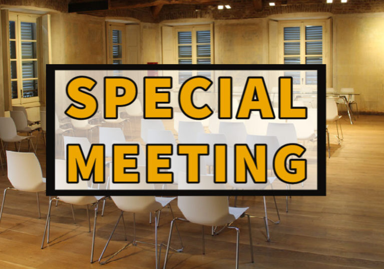 Special Meeting